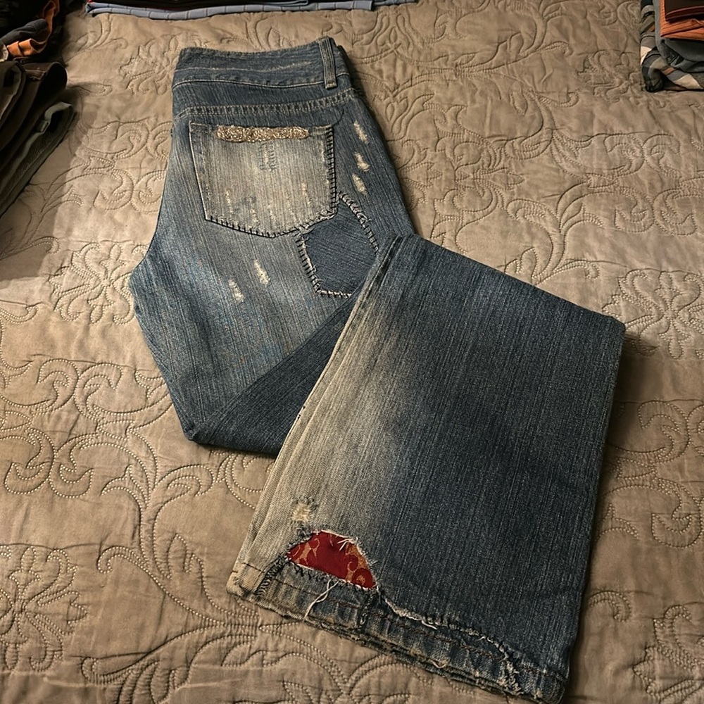 Vintage Embroidered Jeans